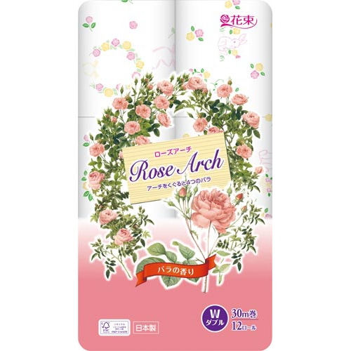 花束ローズアーチ　Ｗ３０ｍ　１２個