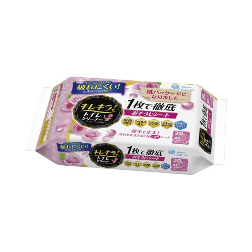 エリエールキレキラ！Ｈローズ詰替用　２０枚×４