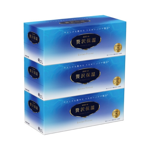 エリエール贅沢保湿　２００組（３箱入）×１０