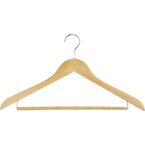 木製ハンガー　バリュー　ナチュラル　１００本