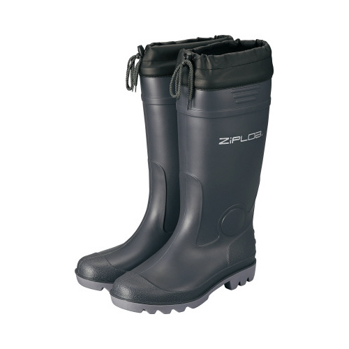 ＨＢ８８０　ＰＶＣカバー付ブーツ　チャコール　Ｍ