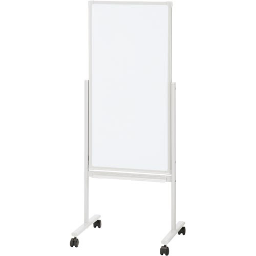 両面ホワイトボード案内板４５０×９００キャスター