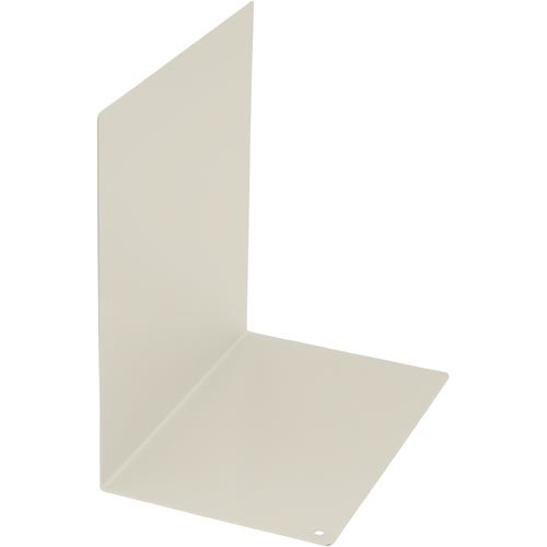 重量物対応ファイルワゴン用ブックエンド　ホワイト