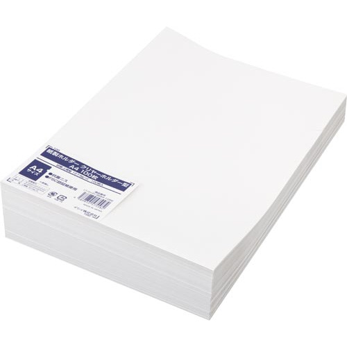 紙製ホルダー　クリヤーホルダー型Ａ４窓無　１００枚