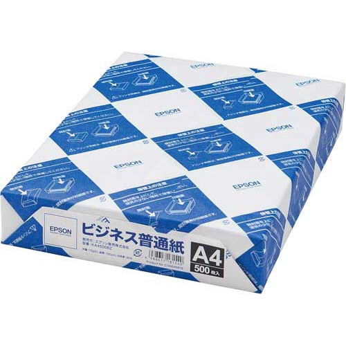 ビジネス普通紙　Ａ４　５００枚入