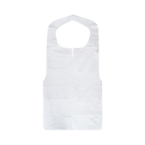 不織布エプロン　白　３０枚入×５