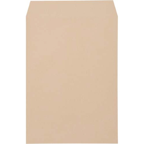 再生紙１００％クラフト封筒　角４　８５ｇ　１００枚