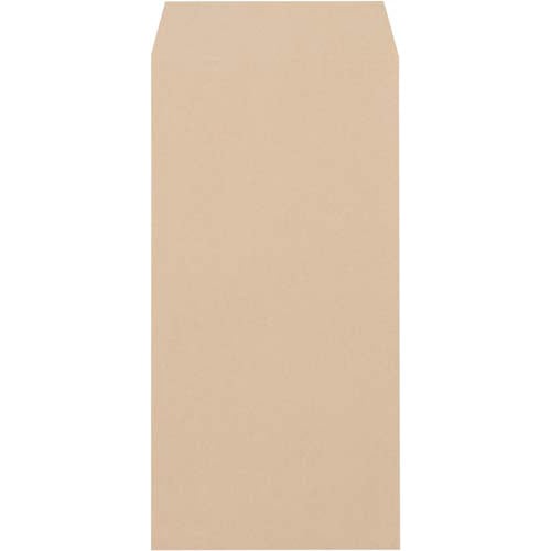 再生紙１００％クラフト封筒　長３　７０ｇ　１００枚