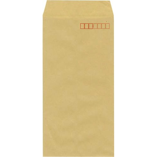 クラフトテープ付封筒　長３〒　７０ｇ　１０００枚