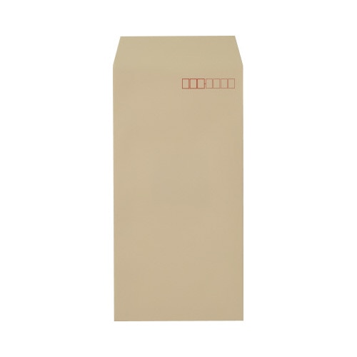 オリジナルソフト　長３　テープ付ベージュ１００枚