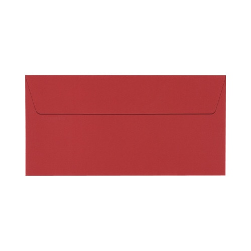ポレン封筒　Ａ４三つ折サイズ　レッド　２０枚入