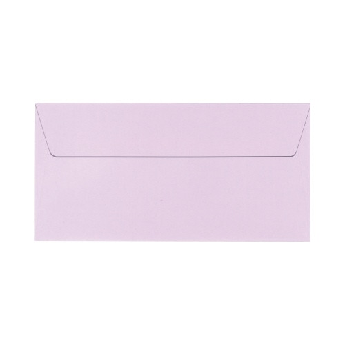 ポレン封筒　Ａ４三つ折サイズ　ライラック　２０枚入