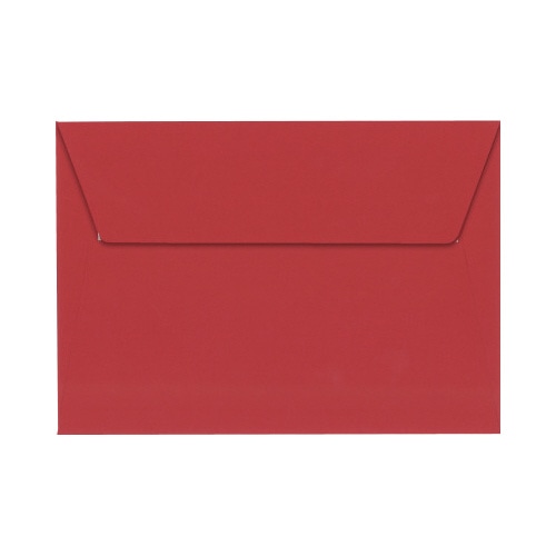 ポレン封筒　洋２サイズ　レッド　２０枚×５