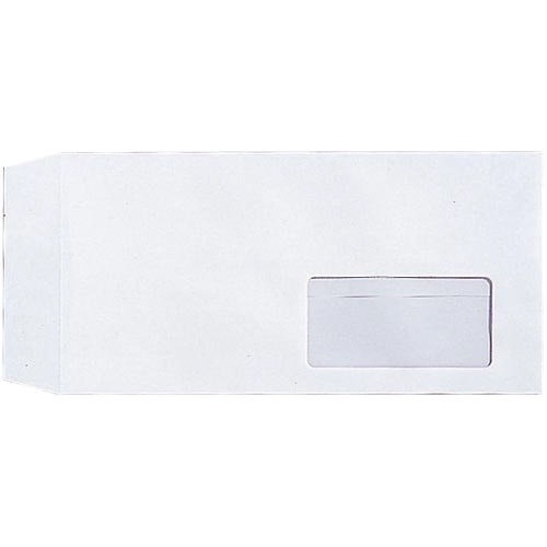 窓付封筒長３ケント１００ｇ１００枚テープ付×１０