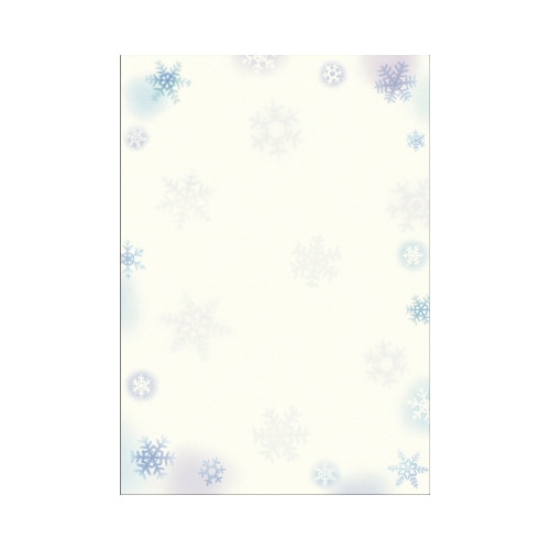 和柄用紙　和ごころ　雪の結晶