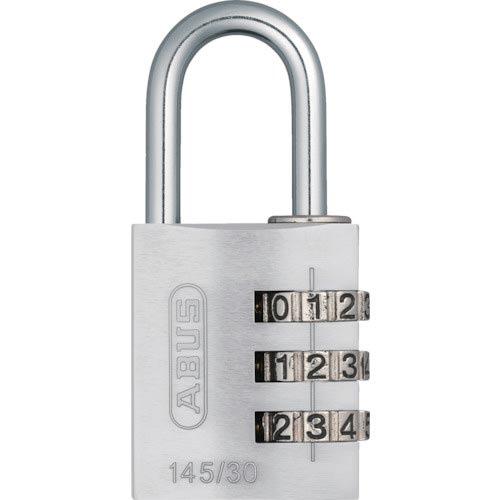 ＡＢＵＳ　ナンバー可変式南京錠　１４５－３０　シル