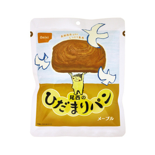 非常食　尾西のひだまりパン　メープル　３６個※