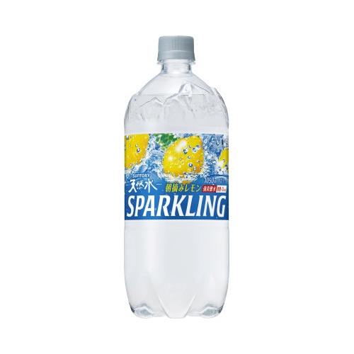 天然水スパークリングレモン　１０５０ｍｌ　１２本※