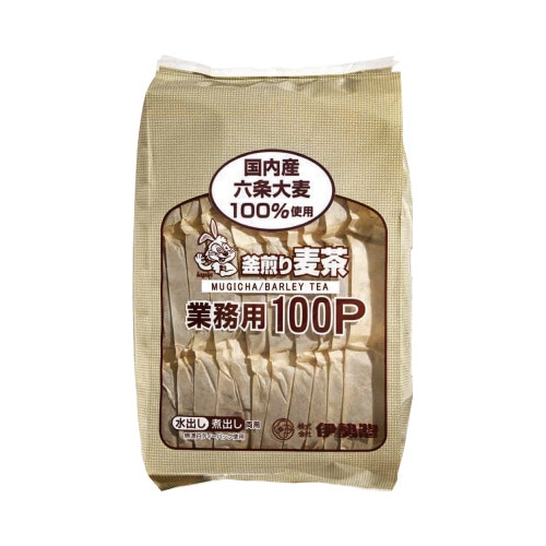 釜煎り麦茶　業務用　１００Ｐ※