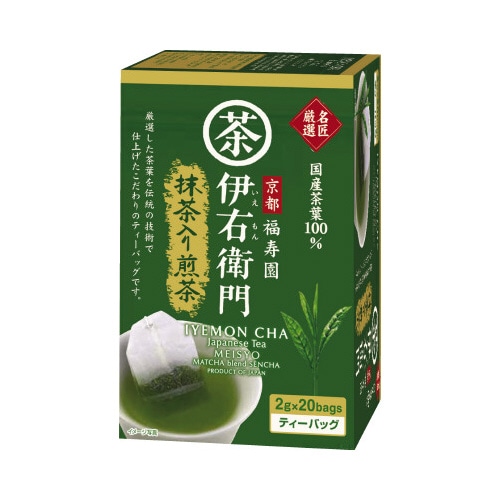 伊右衛門　名匠　抹茶入り煎茶ＴＢ２０袋×３※