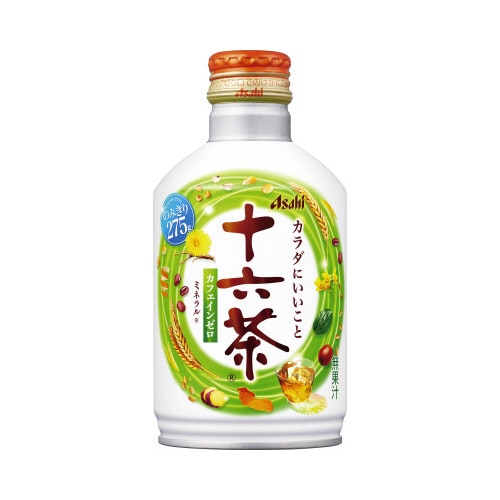 十六茶　ボトル缶　２７５ｇ　２４缶※