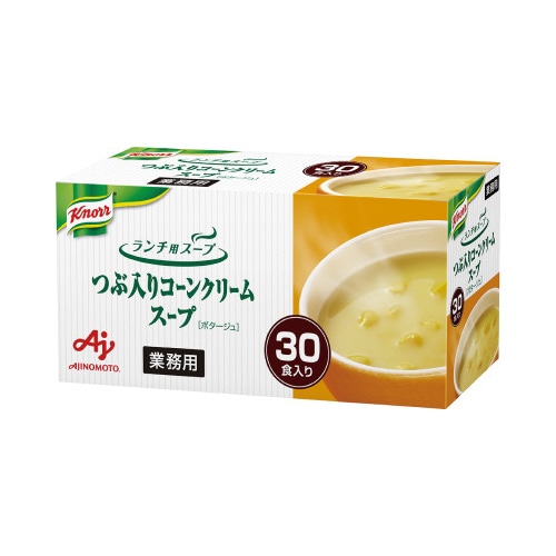 クノール　ランチ用スープ　つぶコーン　３０袋入※
