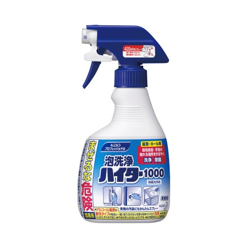 泡洗浄ハイター１０００　４００ｍｌ×５