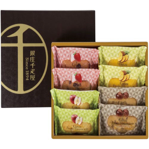 銀座フルーツフィナンシェ　８個　２０００※