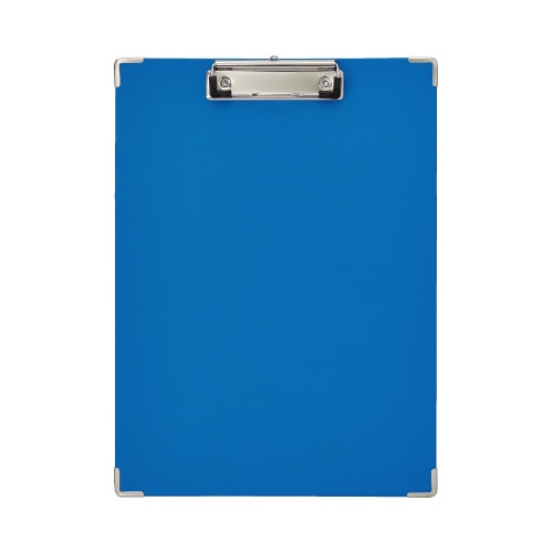貼り表紙クリップボード　Ａ４縦ブルー１０枚