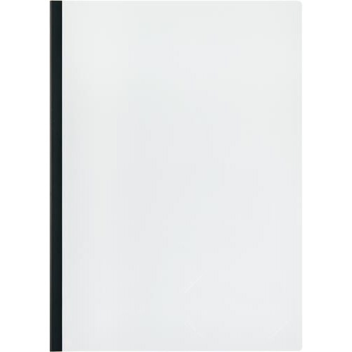 ガイド付レールクリヤーホルダー５０枚とじ黒１０冊