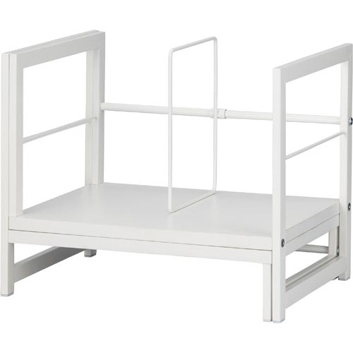 Ｋａｔａｚｕｋスライド本棚　幅３６３－６５６　白