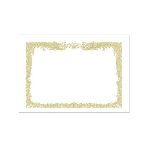 厚口ＯＡ賞状用紙　白　Ａ３判縦書用