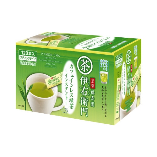 カフェインレス緑茶スティック　１２０本×５※
