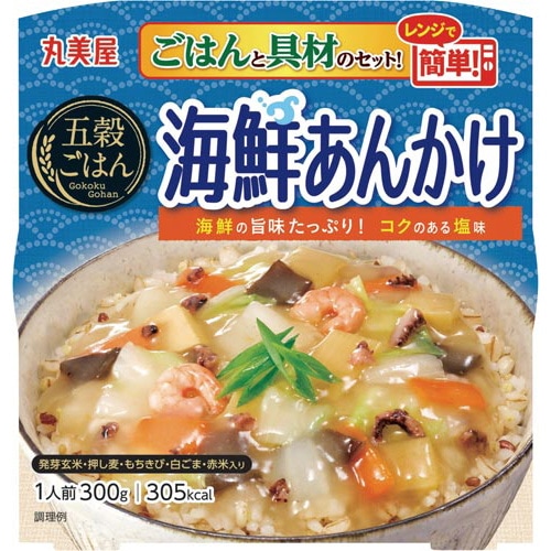 丸美屋　レンジで簡単！海鮮あんかけ３００ｇ×６食※
