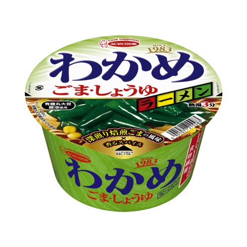 わかめラーメン　ごま・しょうゆ　１２個入※