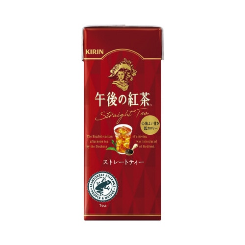 午後の紅茶　ストレート　２５０ｍｌスリム　２４本※