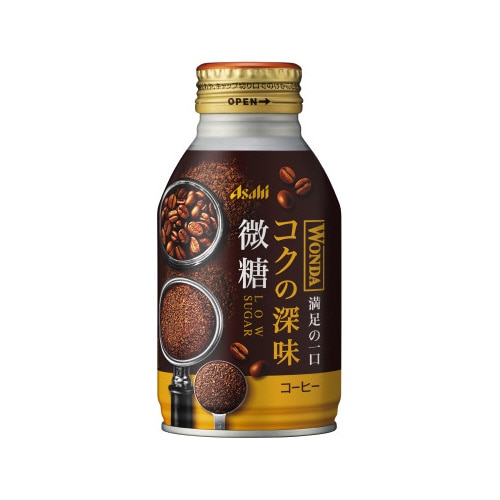 ワンダ　コクの深味　微糖　ボトル缶２６０ｇ　２４本※