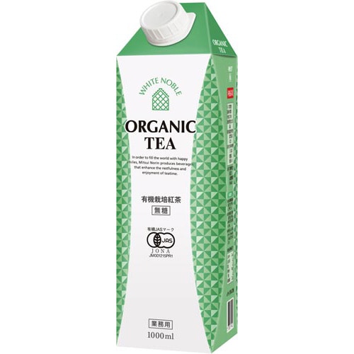 ホワイトノーブル　有機栽培紅茶　１Ｌ　６本※