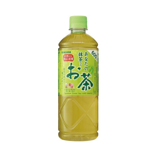 あなたの抹茶入りお茶　６００ｍｌ×４８本※