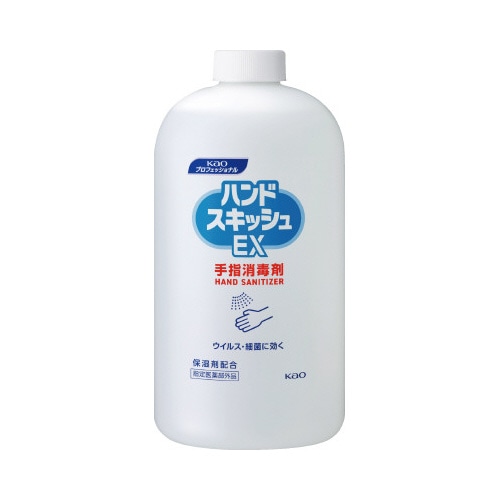 ハンドスキッシュＥＸ手指消毒剤　付替８００ｍｌ×６