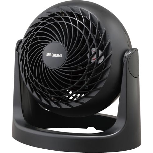 サーキュレーター　８畳用　固定　ブラック