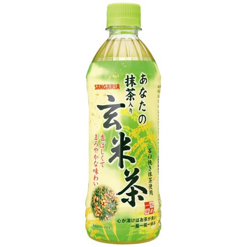 あなたの抹茶入り玄米茶　５００ｍｌ　２４本※