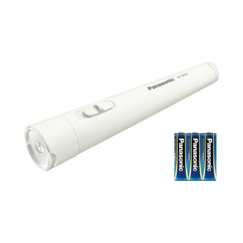 乾電池エボルタＮＥＯ付き　ＬＥＤ懐中電灯×５