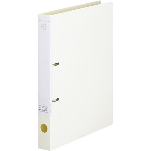 マニュアルＤリングＦ背幅３５ｍｍＡ４縦　白