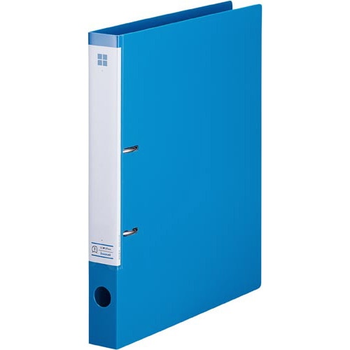 マニュアルＤリングＦ背幅３５ｍｍＡ４縦　Ｓブルー