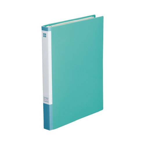 名刺ファイル差替式Ａ４縦　３０穴３００名　緑×５