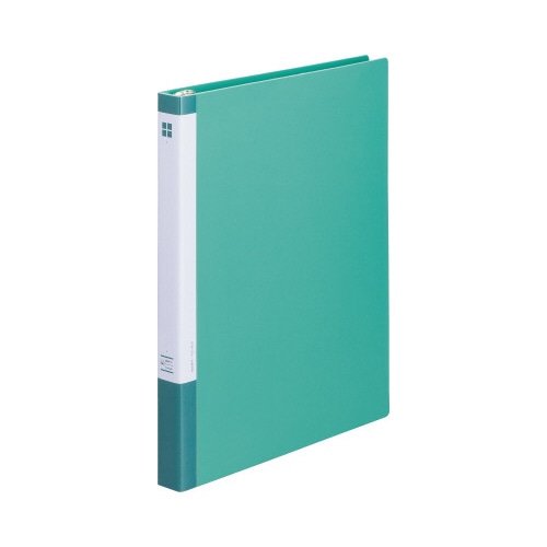 クリヤーブック差替式緑Ａ４縦背幅２６ｍｍ３０穴