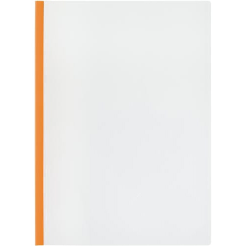 ガイド付レールクリヤーホルダー２０枚とじ橙１００冊