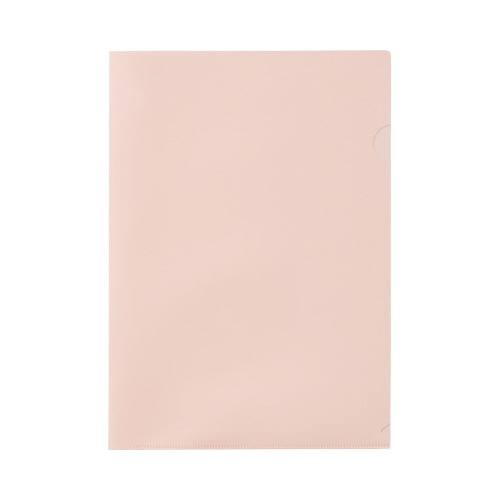 カラークリヤーホルダーパステル　ピンク×５