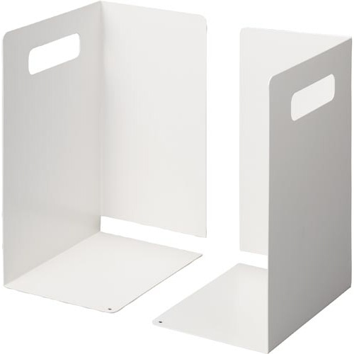 タテヨコ書類ピッタリブックエンドＡ４ホワイト×４組